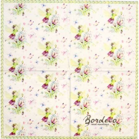 Serwetka decoupage seria TI-FLAIR elfy 33x33cm